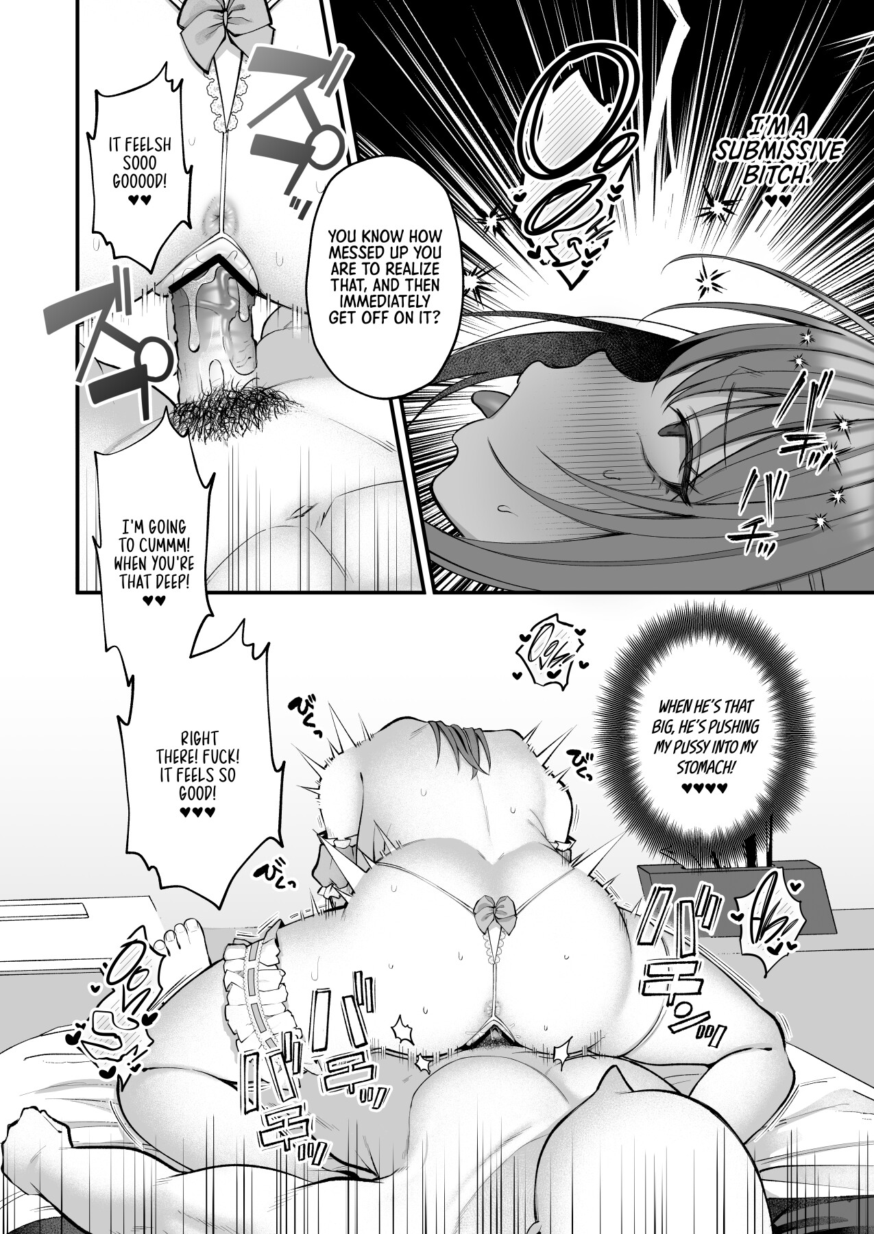 Hentai Manga Comic-An L-Cup College Chick's Porn Escapade with a Behemoth - Paizuri Time-Read-49